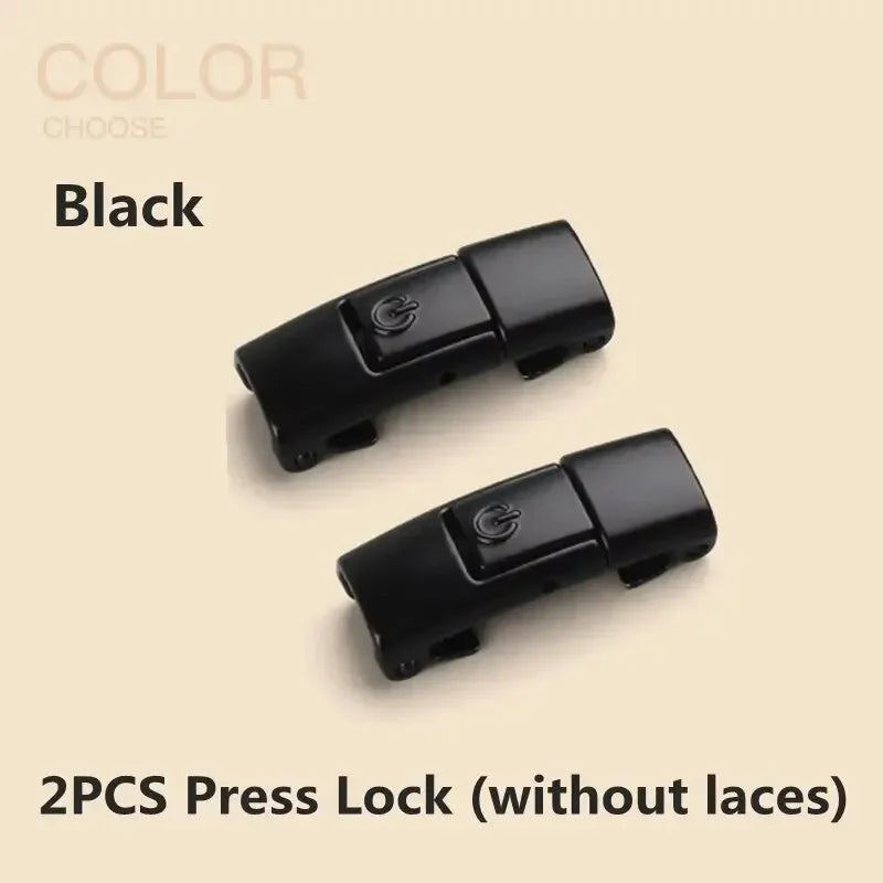 Magnetic Lock Shoe Laces without Ties Elastic Laces Sneakers Kids Adult 8MM Widened Flat No Tie Shoelaces for Shoes Accessories