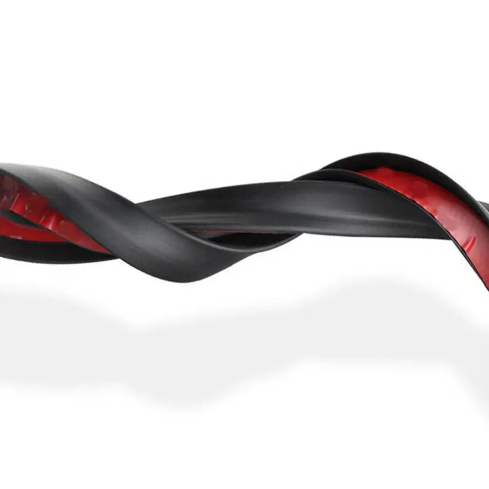 Car Splash Guard Fender Flare Extension Wheel Eyebrow Moulding Trim Wheel Arch Strip Extenders Trim Strip Stick out Edge SUV