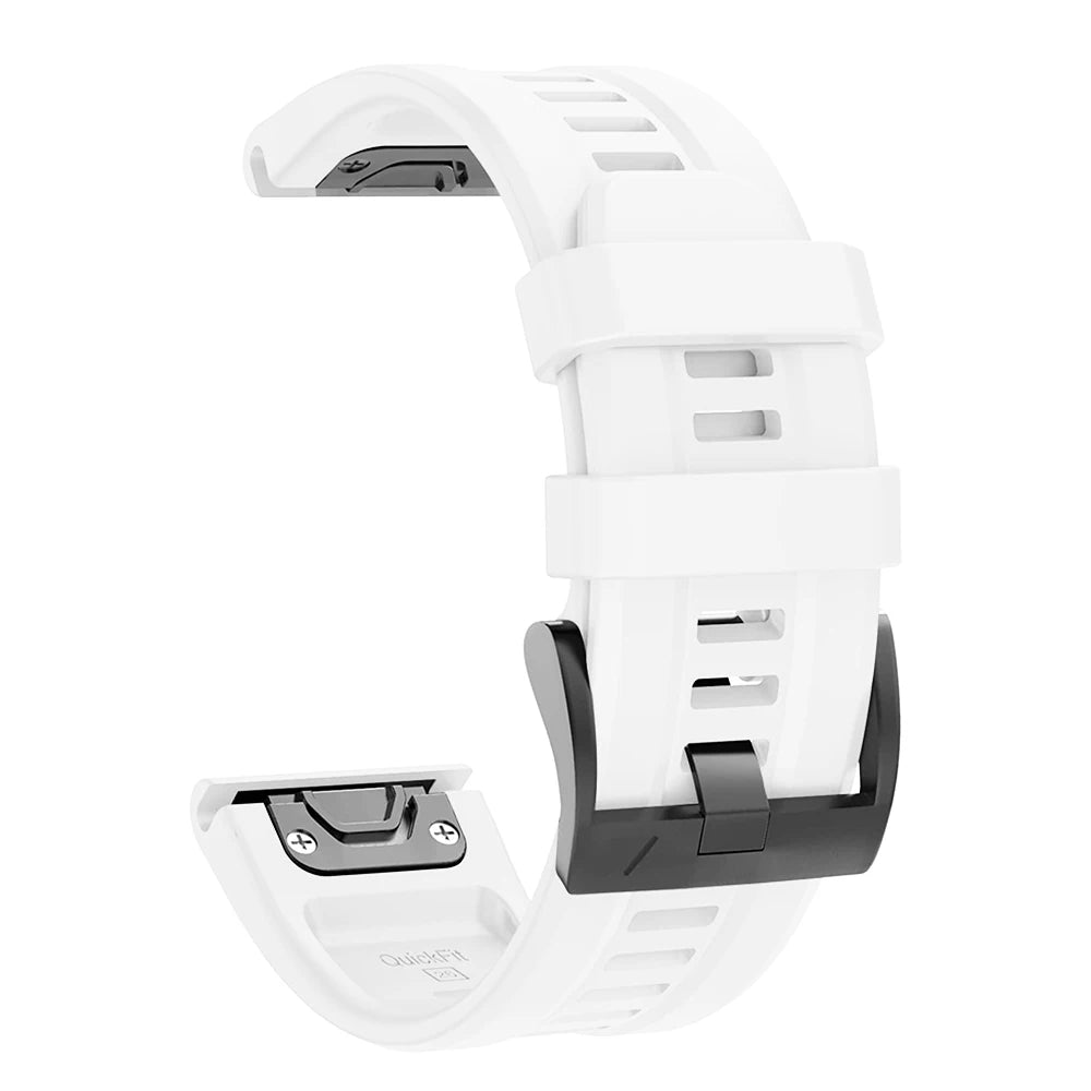 QuickFit 22mm 26mm Strap for Garmin Epix Gen 2 Silicone Band for Garmin Fenix 7 7X 5Plus 6XPro Enduro 2 Bracelet Watchband