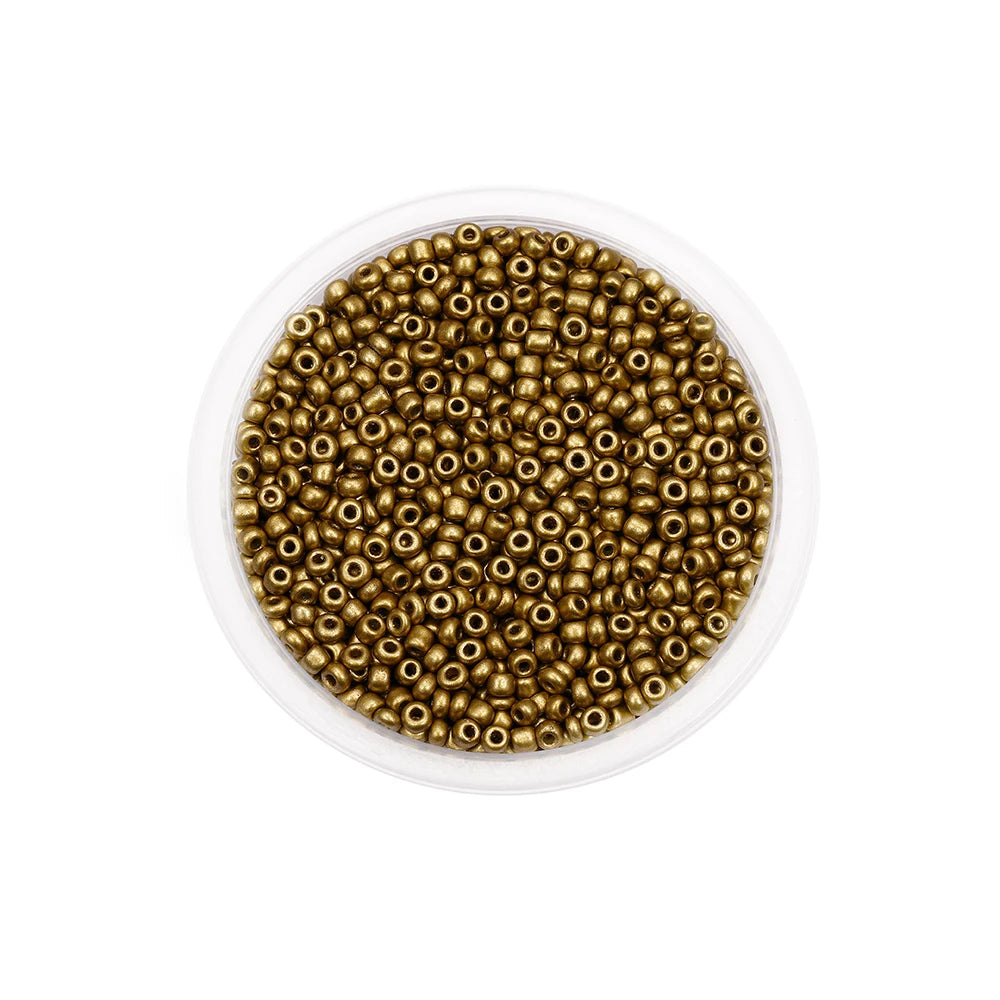 300/600Pcs 3/4mm Charm Glass Beads Czech Seed Beads Small Round Loose Beads for DIY Jewelry Making Earrings Bracelet Wholesale