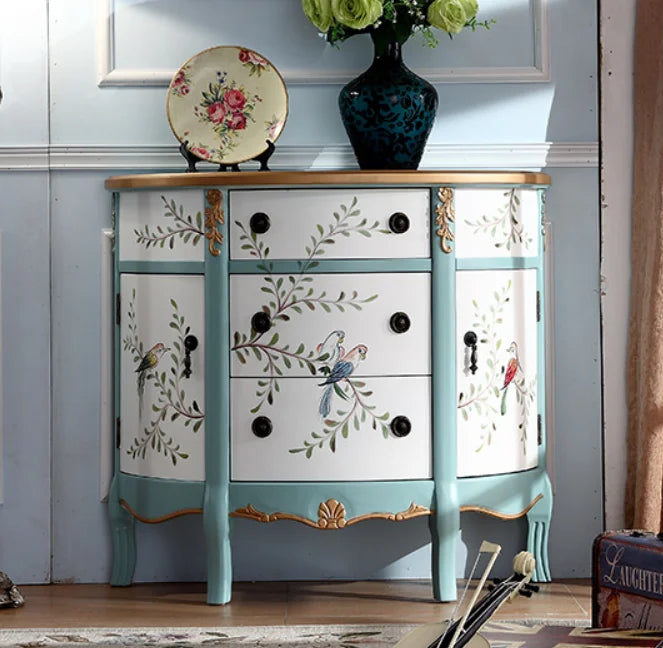 Bedroom With Drawers Living Room Cabinets Round Quality Delicacy Tiny Cute Display Cabinet Modern Nordic Szafka Home Furniture