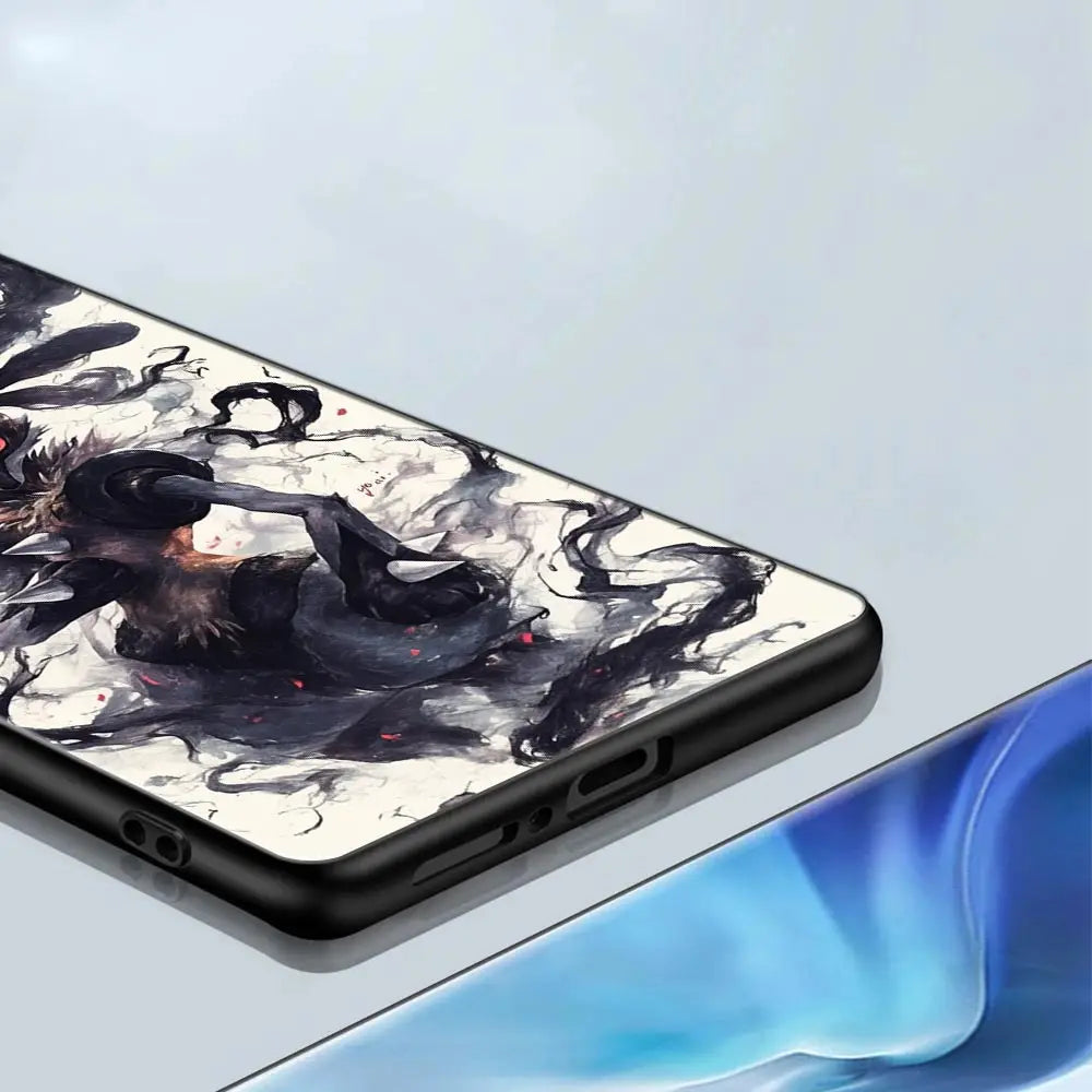 Pokemons Umbreons Gengars Draw For Xiaomi 15 Ultra 11T 12T 13T 14T Pro Phone Case POCO X7 M7 F7 Pro F5 F6 M6 X6 Bulbasaur Cover