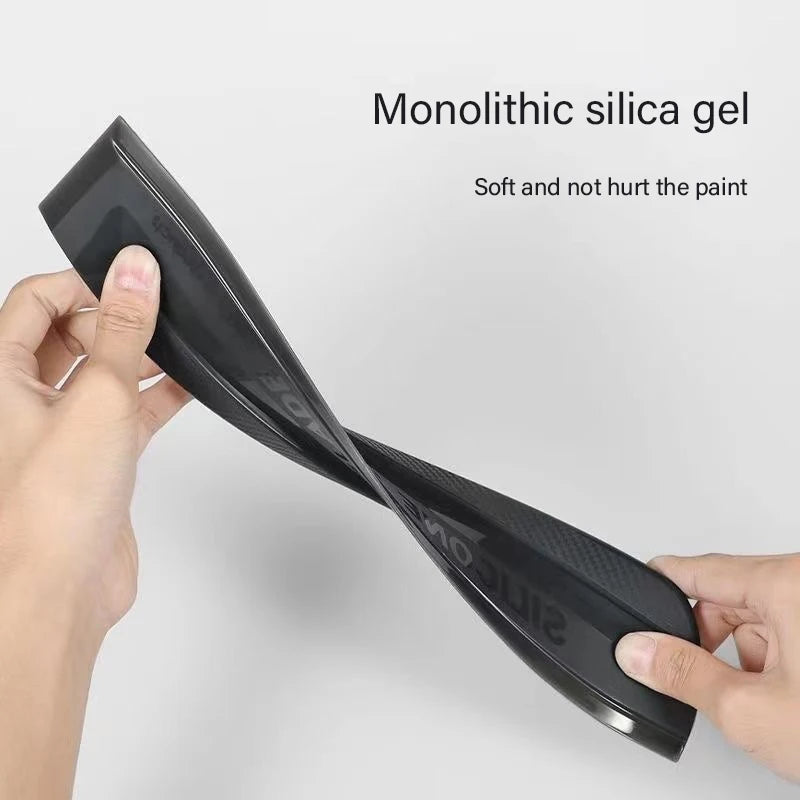 Non-Scratch Soft Silicone Handy Squeegee Car Wrap Tools Water Window Wiper Drying Blade Clean Scraping Film Scraper Accessories