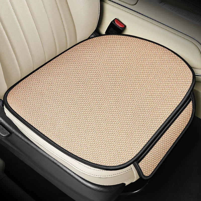 Breathable Ice Silk Car Seat Cushion Non-slip and Wear-resistant  Car Seat Cover, Square / Long / 3-Piece Set Available