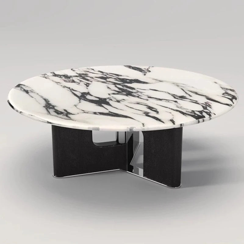 Organizer Black Coffee Tables Modern Design Italian Round Coffee Tables Minimalist Nordic Mesitas De Noche Home Accessories