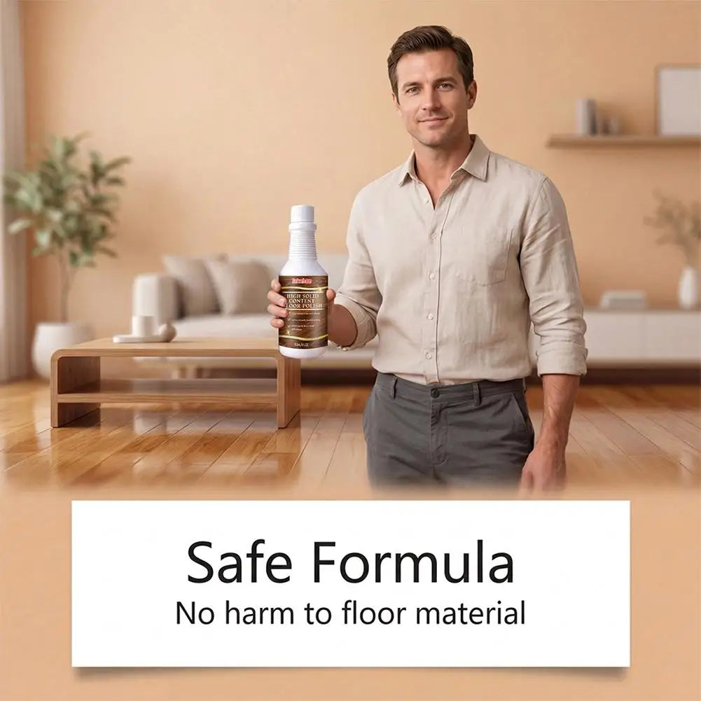 150ml Floor Care Agent, Wooden Floor Restorer Scratch Repair, Long-Lasting Gloss Protective Coating for Wood Floors