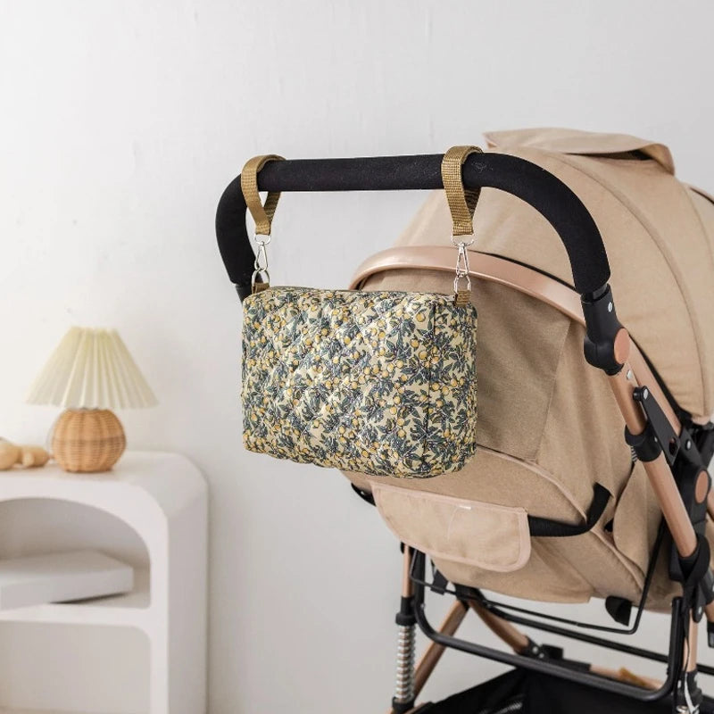 Portable Baby Diaper Storage Bag Travel Handbags for Mommy Baby Items Organizer Makeup Toiletries Bag Maternal Stroller Bag