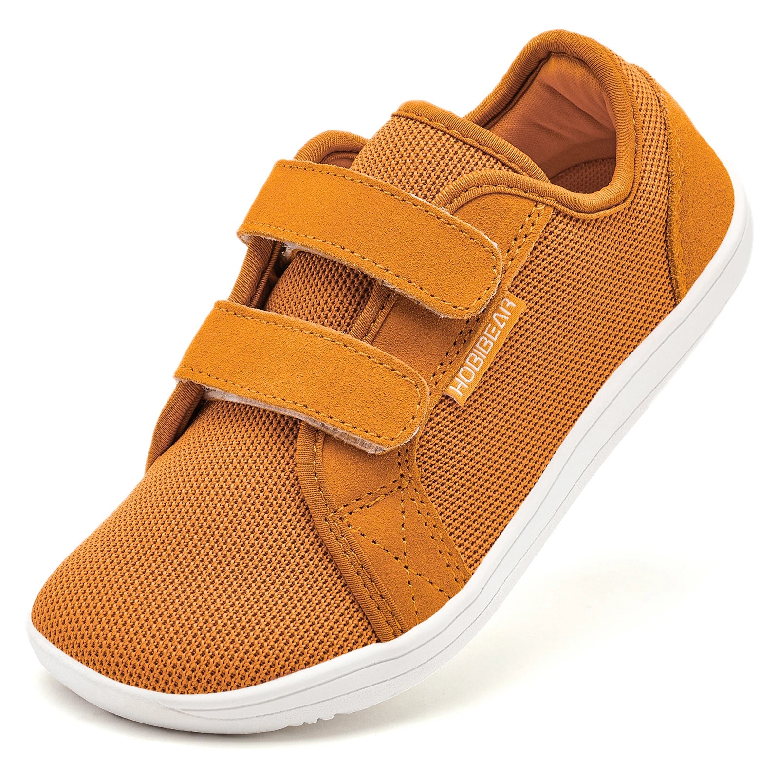 HOBIBEAR Boys Girls Barefoot Shoes Hook Loop Wide Toe Sneakers Mesh Lightweight Breathable Shoes(Toddler/Little/Big Kid)