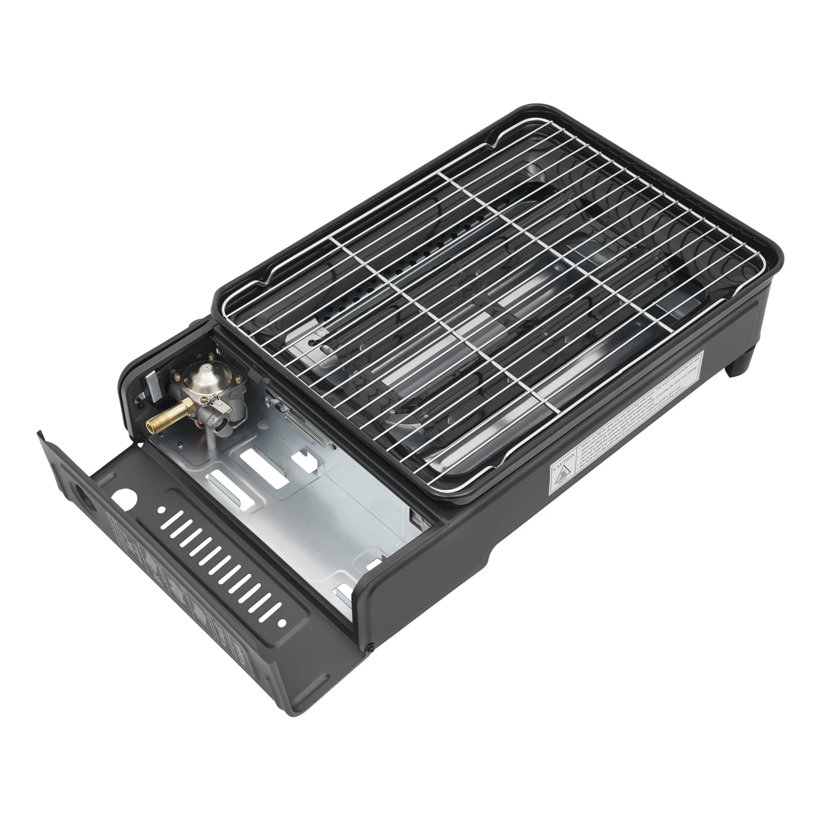 2.2KW Portable LPG/Butane Gas Grill Stove Outdoor Camping Stove Cooking BBQ Cooker Kit w/Carrying Case for Traveling Trekking RV
