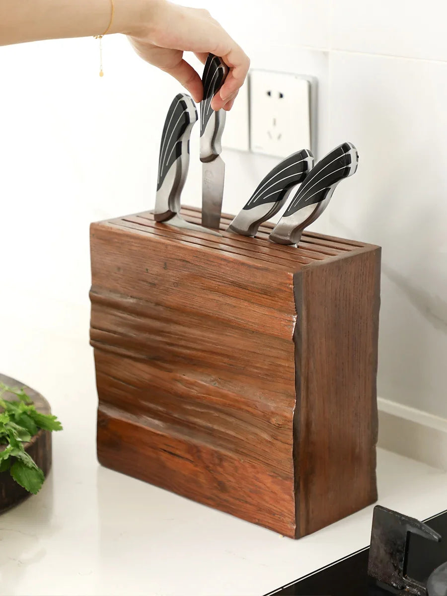 kitchen  solid wood tool rack