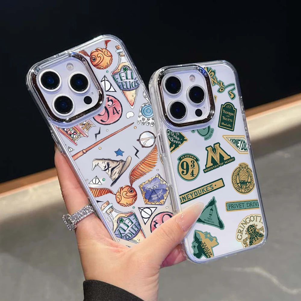 P-Potters Magic Label H-Harries Phone Case for Xiaomi Redmi Note 15 14 13 12 11 Pro Plus 15 15C 14C 13C 12C A5 4G 5G Luxury Capa