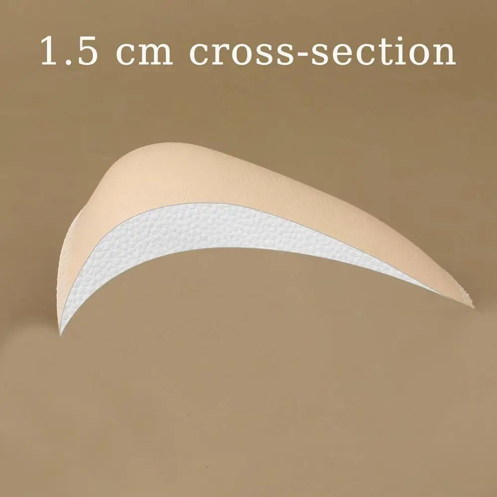 3pairs Sponge Shoulder Pads Sponge Breathable Set-in Pads Shoulder Enhancer for Women Men Breathable Sponge Pads for Blazer