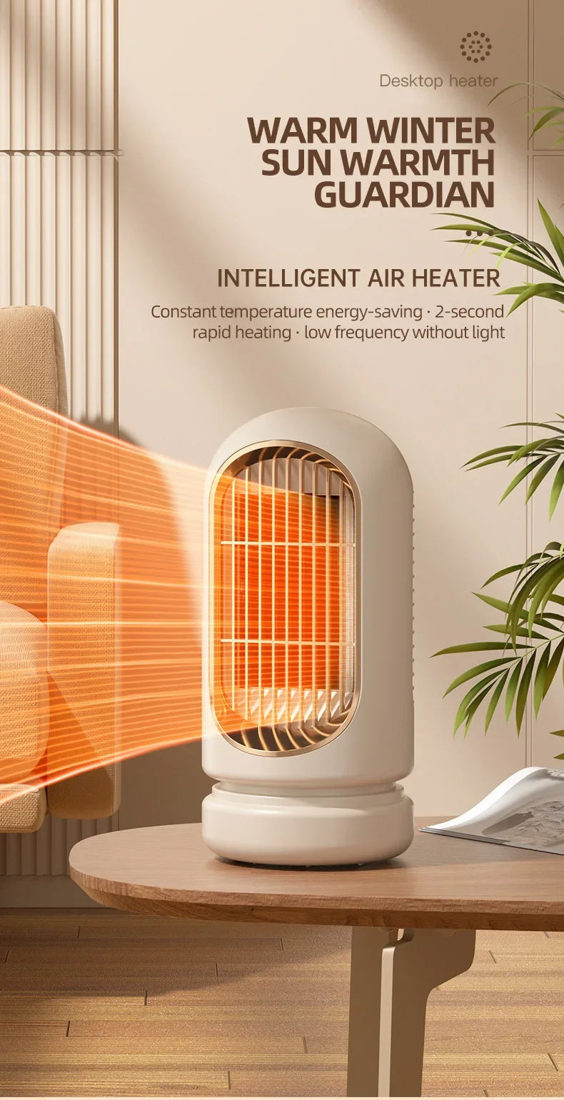 Small Household Heater Lasting Constant Temperature Quickly Add Safety and Energy Saving Power Off Protection Electric Heater