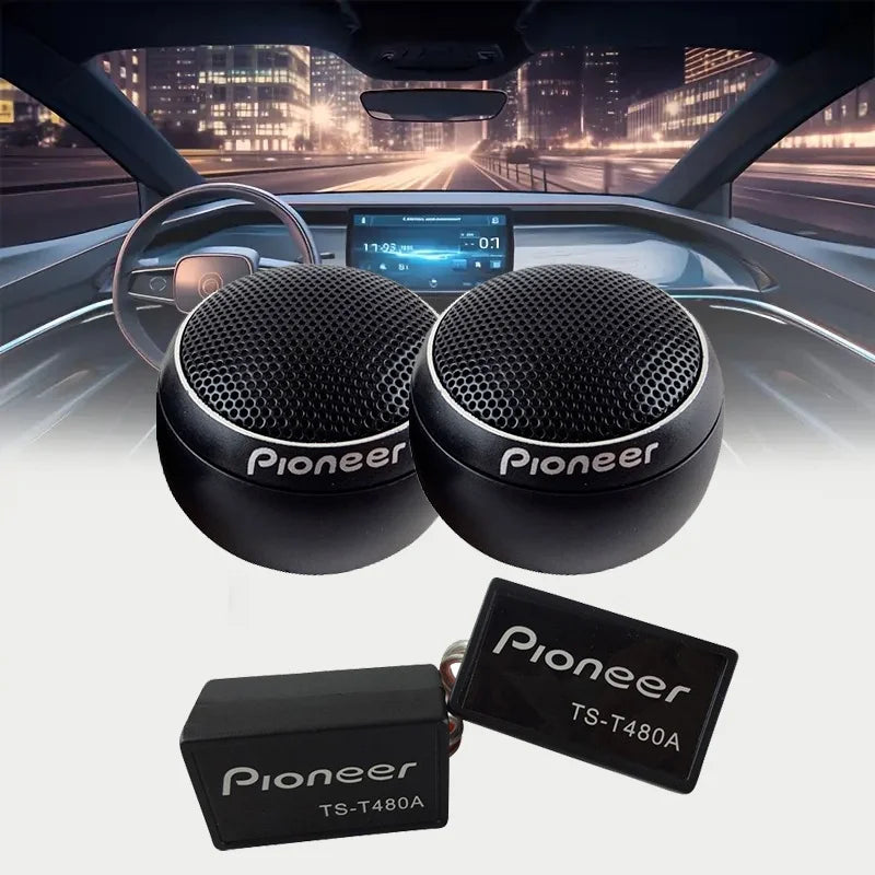 600W Car Stereo Speakers (2*300W) Music Car Tweeter Car Audio Silk Film Speaker Boxes High-Pitched Modificat Tweeter Loudspeaker