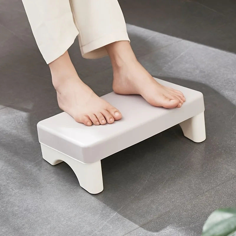 Ergonomic PP Footrest for Office Desk. Fits Under Desk, Use at Work, Sofa & Study. Comfortable & Space-Saving.