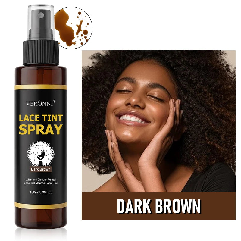 100ml Lace Melting Spray And Holding Spray,Wig Melting Spray Strong Natural Forming Hold Dyed wig care spray For Lace Wigs