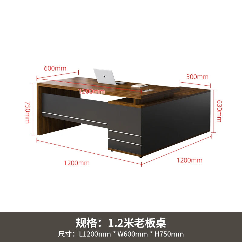 Irregular European Office Desk Lounge Creative Aesthetic Modern Designer Safe Office Desk Shelves Mesa Ordenador Home Furniture