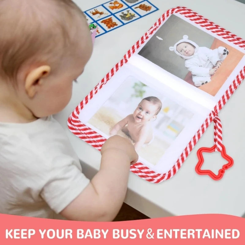 Baby's My Firsts Family Album,Baby Cloth Album For Newborns Toddler and Kids 37JD