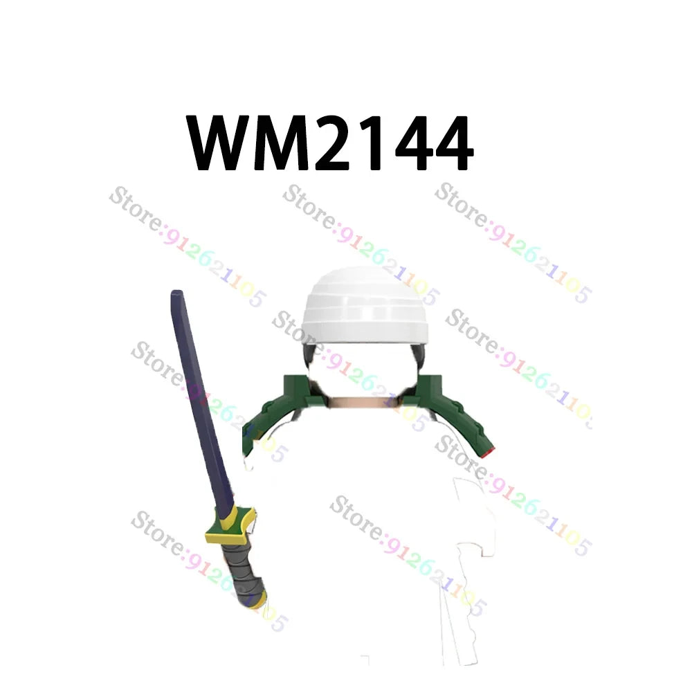 WM6155 Anime Building Blocks Set - Educational STEM Toys for Kids, Christmas Birthday Gift for Boys Girls WM6112 WM6113 WM6152