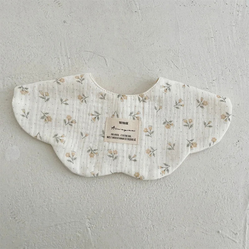 Petal Baby Bibs for New Born Babies Accessories Newborn Bib Cute Bear Burp Cloths Soft Infant Baby Stuff Boy Girls Saliva Towel