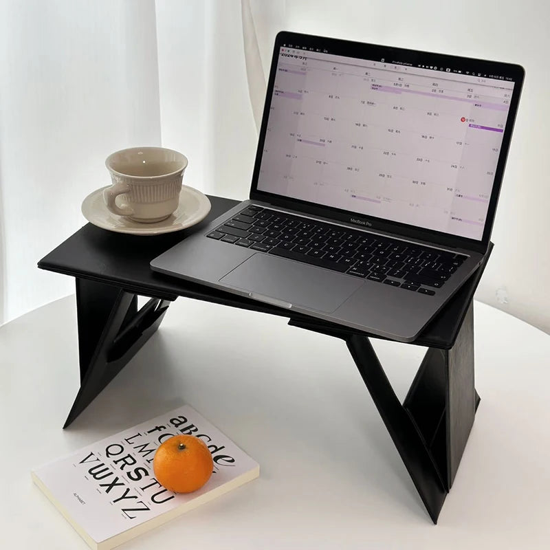 45*25*1.56cm Foldable Laptop Work Table Mini Portable Notebook Computer Holder Car Living Room Sofa Bed Working Reading TV Plays
