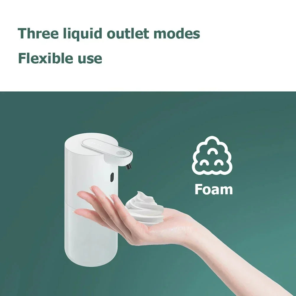 400ML Touchless Automatic Sensor Soap Dispenser Rechargeable Smart Infrared Sensor Liquid Foam Pump Hand Sanitizer