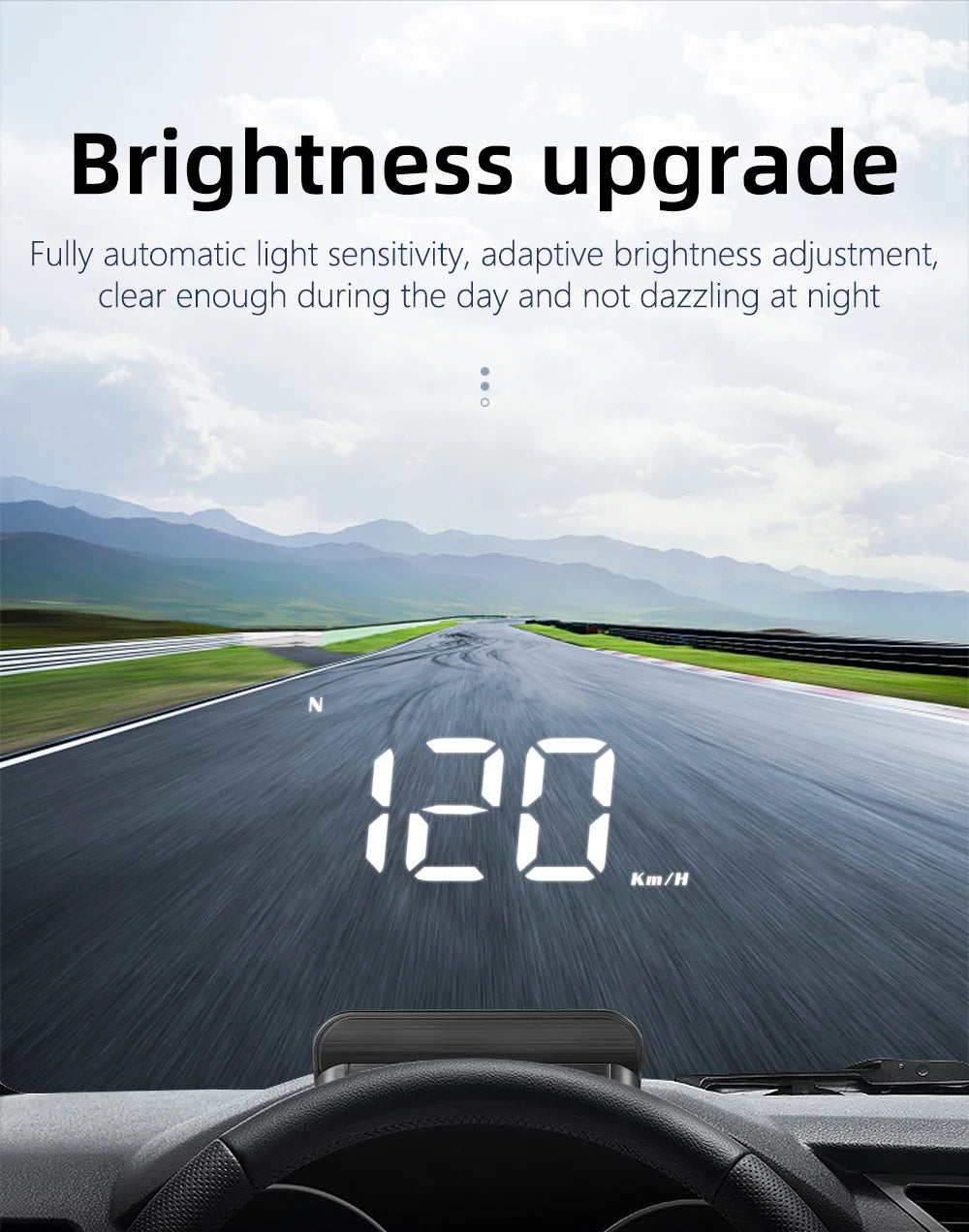 M3 OBD2 HUD / M1 GPS Head Up Display Auto Projection GPS Speedometer Digital Car Accessories Glass Projector Display HUD Alarm