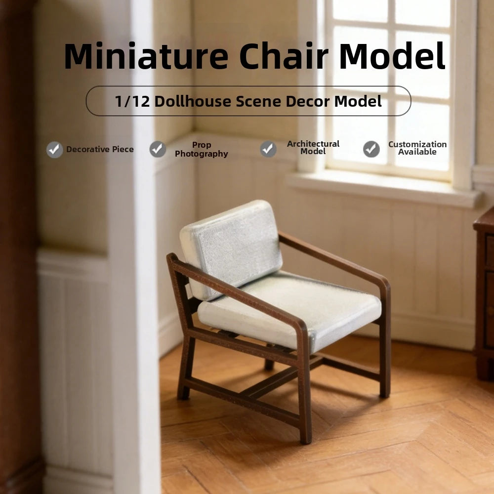 New 1:12 Dollhouse Simulation Sofa Mini Multistyles Living Room Furniture Pretend Play