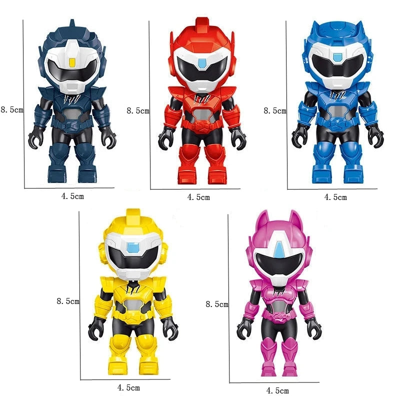 Korea Anime Mini Force Super Dino Power Car Dinosaur Model Action Figures Dolls MiniForce X Collection Toys Children Gift