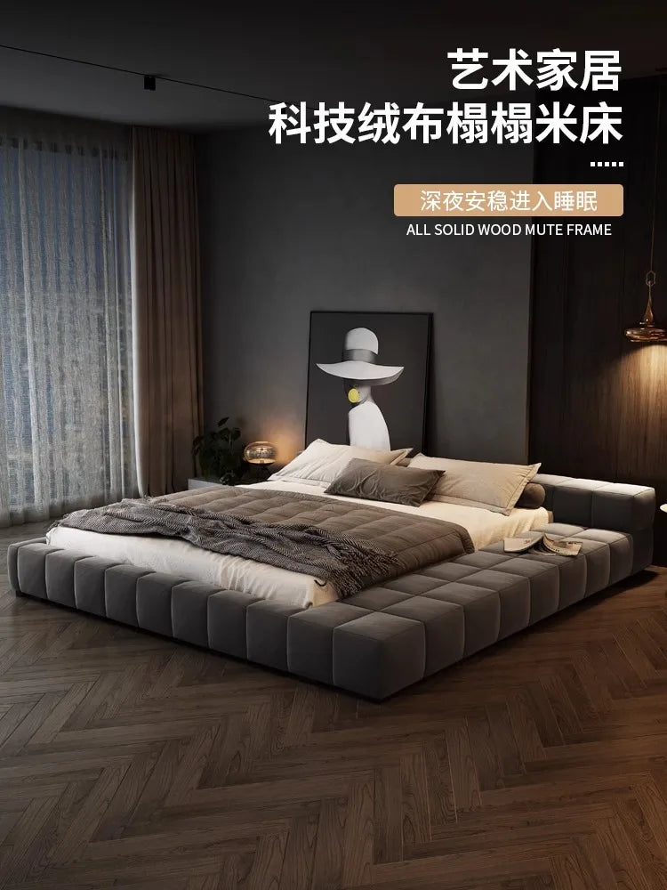 Bedroom Unique Bed Aesthetic Modern Double Children Bed Luxury Sleeping 180x200 Camas De Matrimonio Dormitorio Home Furniture