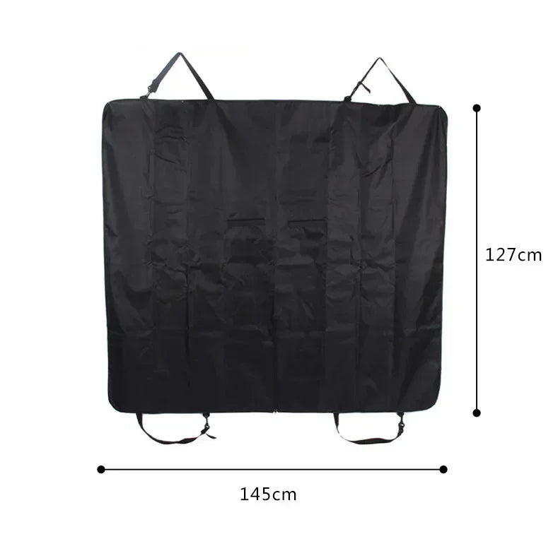 Waterproof 600D Oxford Cloth Dog Car Seat Cover Pet Travel Dog Carrier Car Trunk Mat SUV Cargo Liner For Dogs
