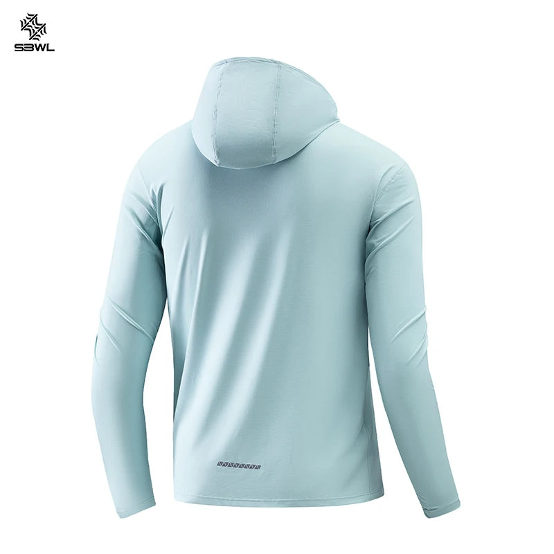 SBWL High-quality Men/Women Long-sleeved Outdoor and Indoor Sports and Fitness Breathable Hoodies for Both Tops