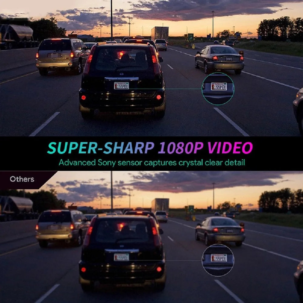 Dash Cam Car DVR WiFi Dashcam 1080P Full HD Auto Drive Loop Video Recorder Vehicle Camera Black Box Registator Night Vision ADAS