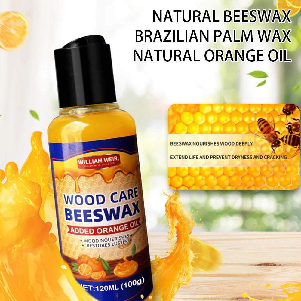 Wood Furniture Care Beeswax Solid-Wood Maintenance Cleaning Polished Wax For Floor