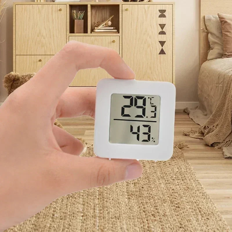 LCD Digital Thermometer Hygrometer Indoor Room Electronic Temperature Humidity Meter Sensor Gauge Weather Station for Home