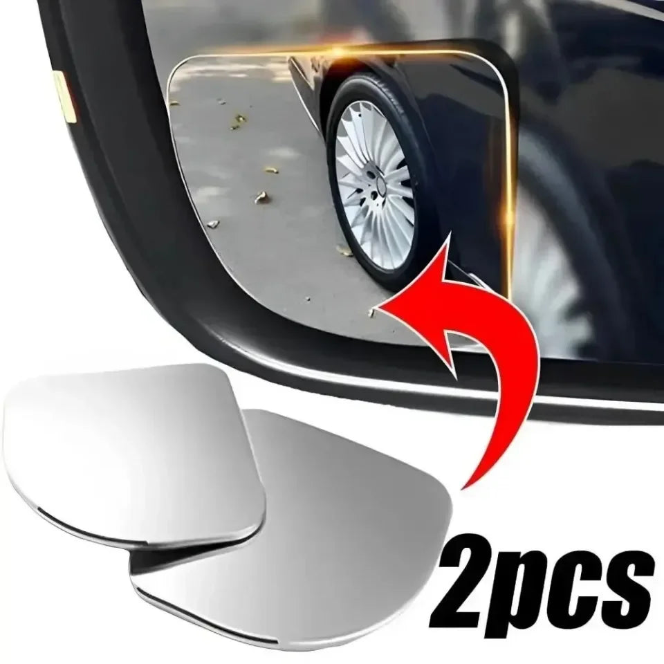 Adjustable Small Round Car Reverse Auxiliary Rearview Convex Mirror Car Blind Spot Rear View Mirror Wide Angle 360 Degree Mirror