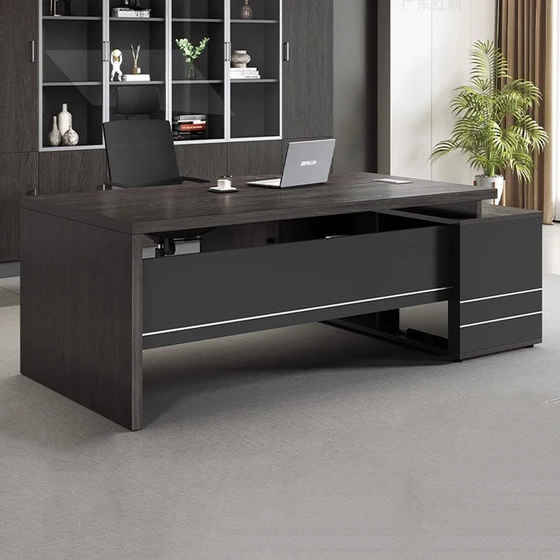 Irregular European Office Desk Lounge Creative Aesthetic Modern Designer Safe Office Desk Shelves Mesa Ordenador Home Furniture