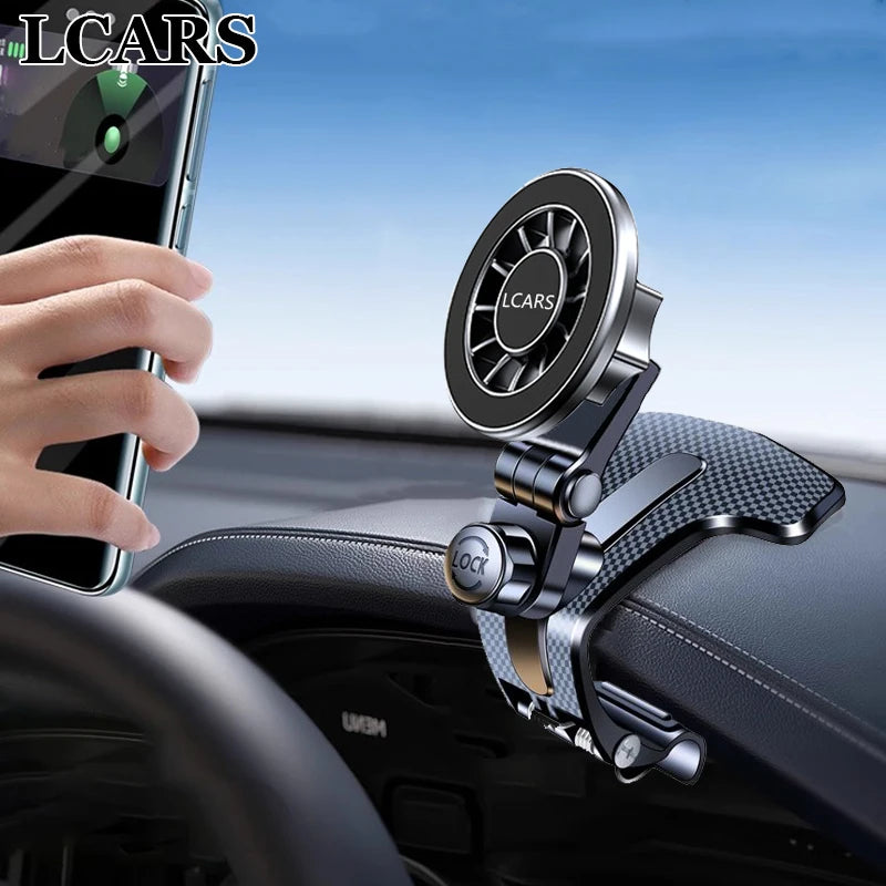 Multi Angle Adjustable Car Mount Holder for Phone Cool Dashboard Clip Universal Rotation Mobile Navigation Stand Car Accessories