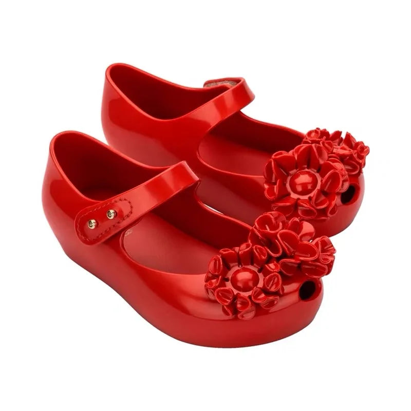 New Arrival 2025 Mini Melissa Children Sandals Hot Sale Kids Beach Shoes Big Girl and Boy Fashion Jelly Shoes