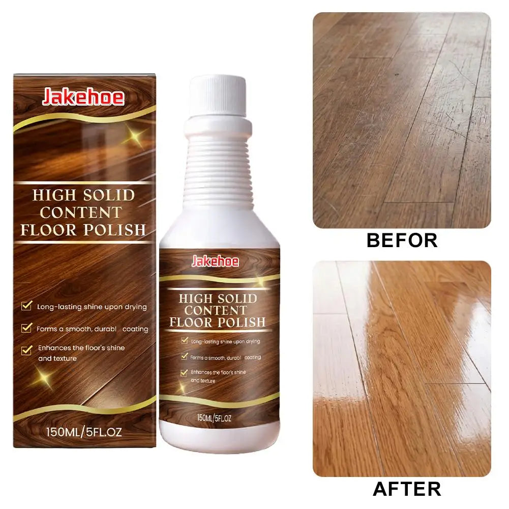 150ml Floor Care Agent, Wooden Floor Restorer Scratch Repair, Long-Lasting Gloss Protective Coating for Wood Floors
