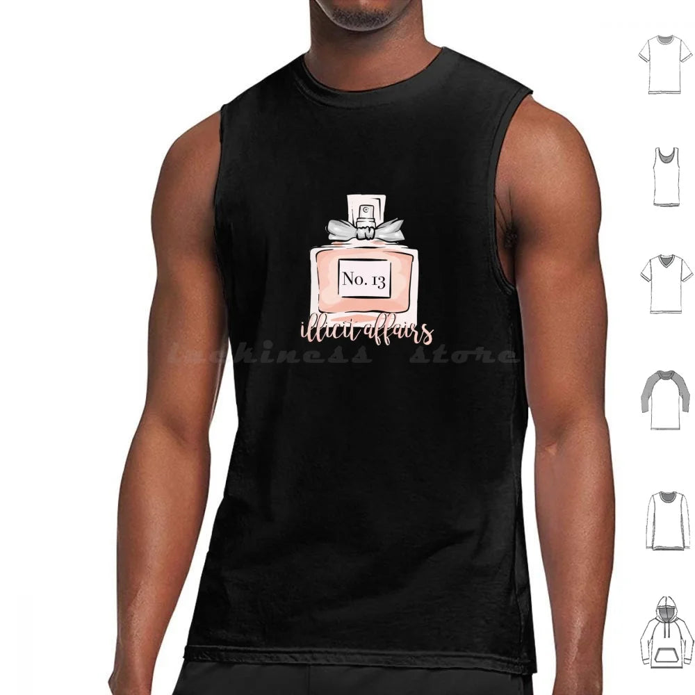 Illicit Affairs Perfume Tank Tops Print Cotton Lyrics Quote Quotes Inspirational Script Typography Cute Pretty Love Lovely