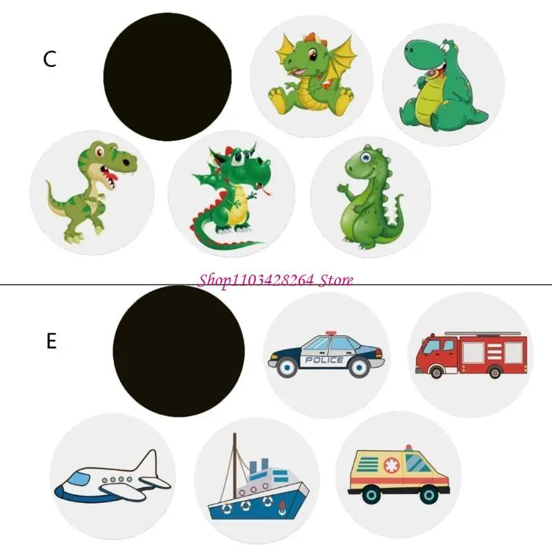 Stickers Potty Training Stickers Cartoon Dinosaur Pattern Potty Training Stickers Potty TargetStickers Reusable
