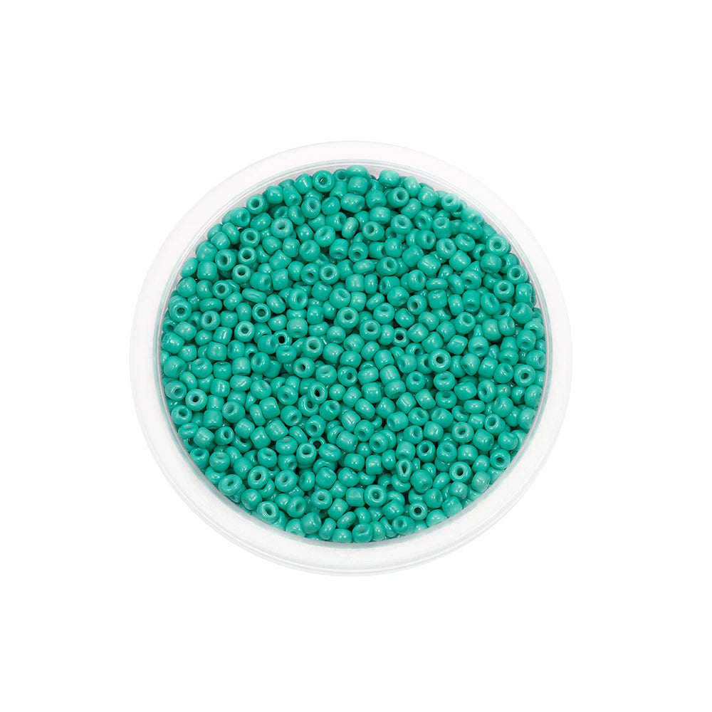 300/600Pcs 3/4mm Charm Glass Beads Czech Seed Beads Small Round Loose Beads for DIY Jewelry Making Earrings Bracelet Wholesale