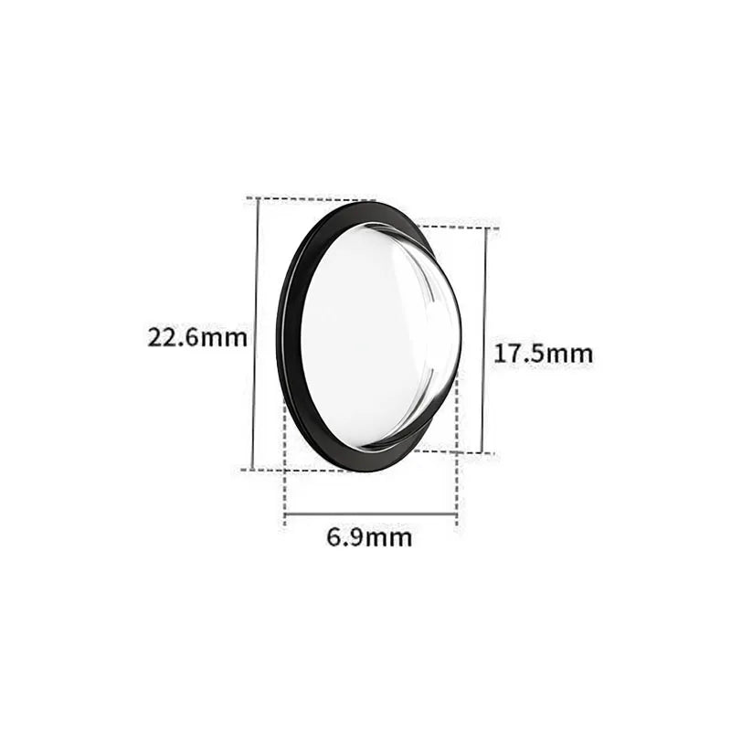 2/4Pcs Universal Car Rear View Backup Camera Lens Protector 360° Anti Scratch Waterproof Anti Glare Protection Cover