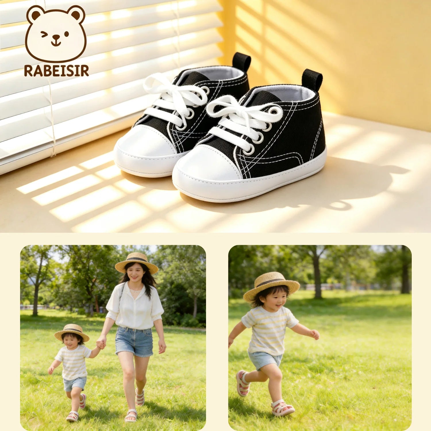 Casual Comfortable Sneakers For Baby Boys, Lightweight Non Slip Shoes For Indoor Outdoor Walking, Spring And Autumn