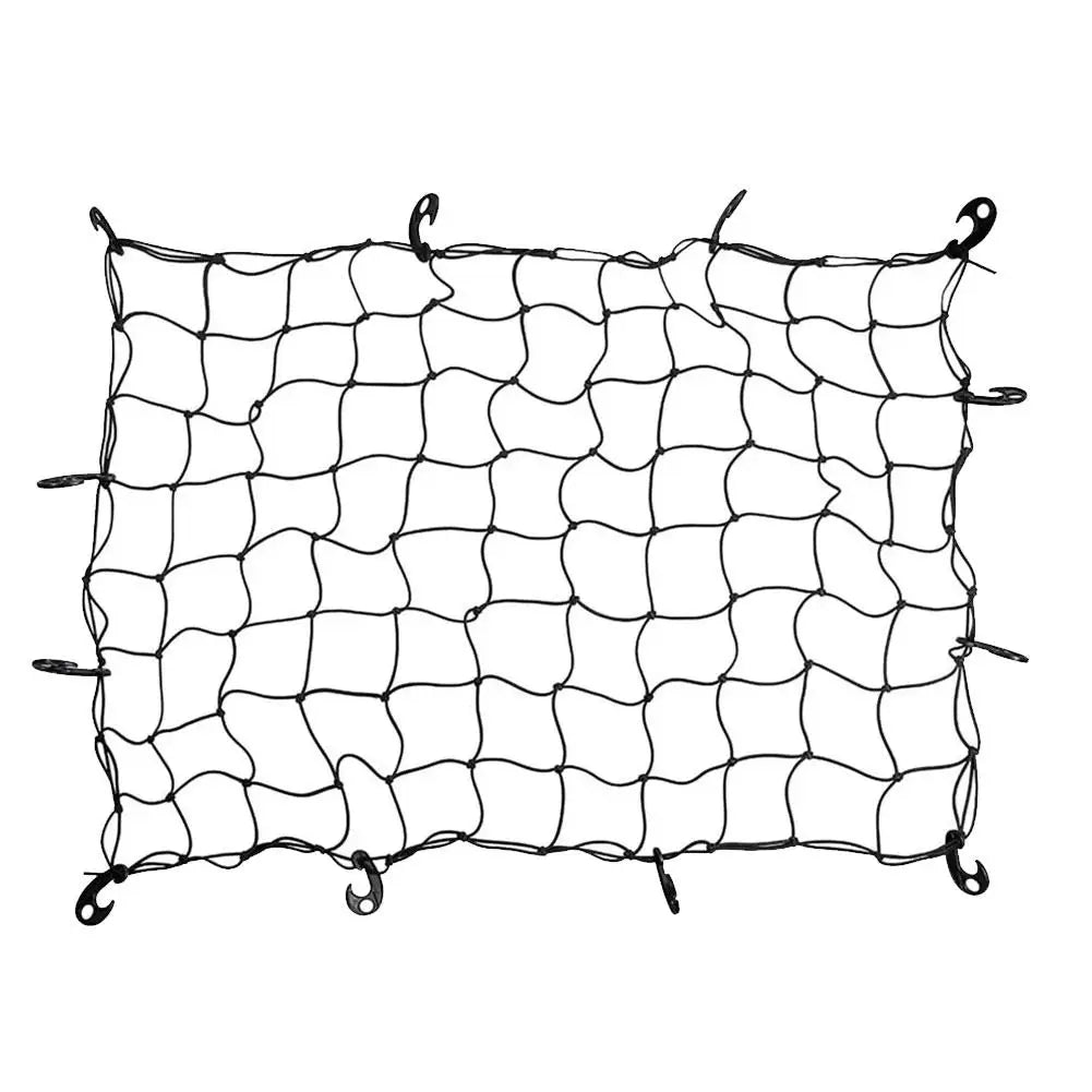 120x90cm Car Roof Rack Luggage Carrier Cargo Net Grid Mesh Roof Rack Net Interior Ceiling Cargo For Pickup Truck SUV Roof