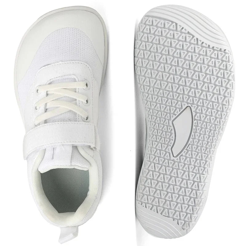 Little/Big Kids Minimalist Barefoot Shoes + Zero Drop + Wide Sneaker for Boys/Girls Outdoor Sports Walking shoes Running Sneaker