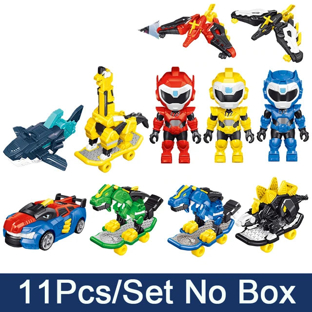 Korea Anime Mini Force Super Dino Power Car Dinosaur Model Action Figures Dolls MiniForce X Collection Toys Children Gift
