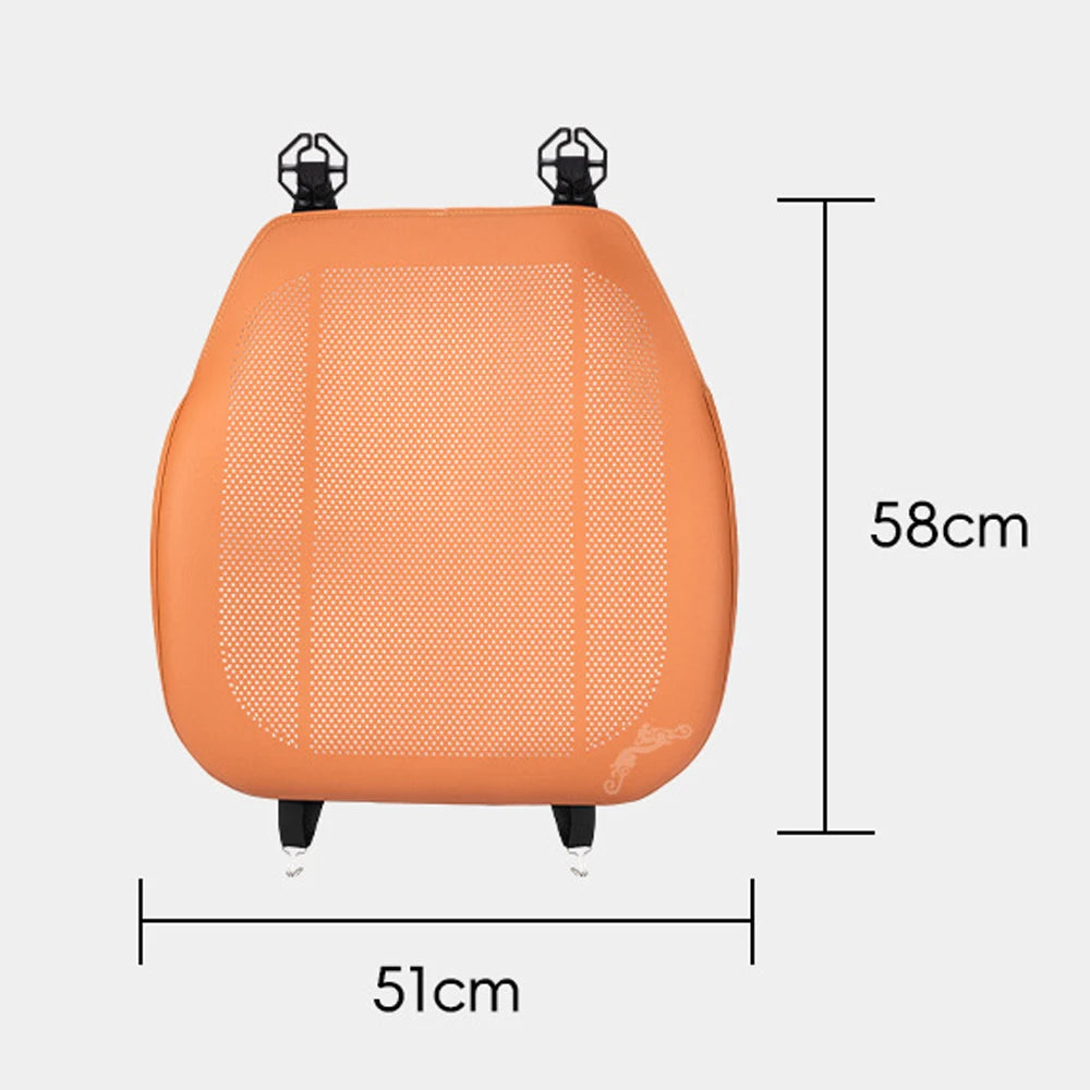 New Car Seat Cushion Leather Thin Breathable Hole Summer Car Interior Seat Cover Four Seasons Universal Automotive Parts