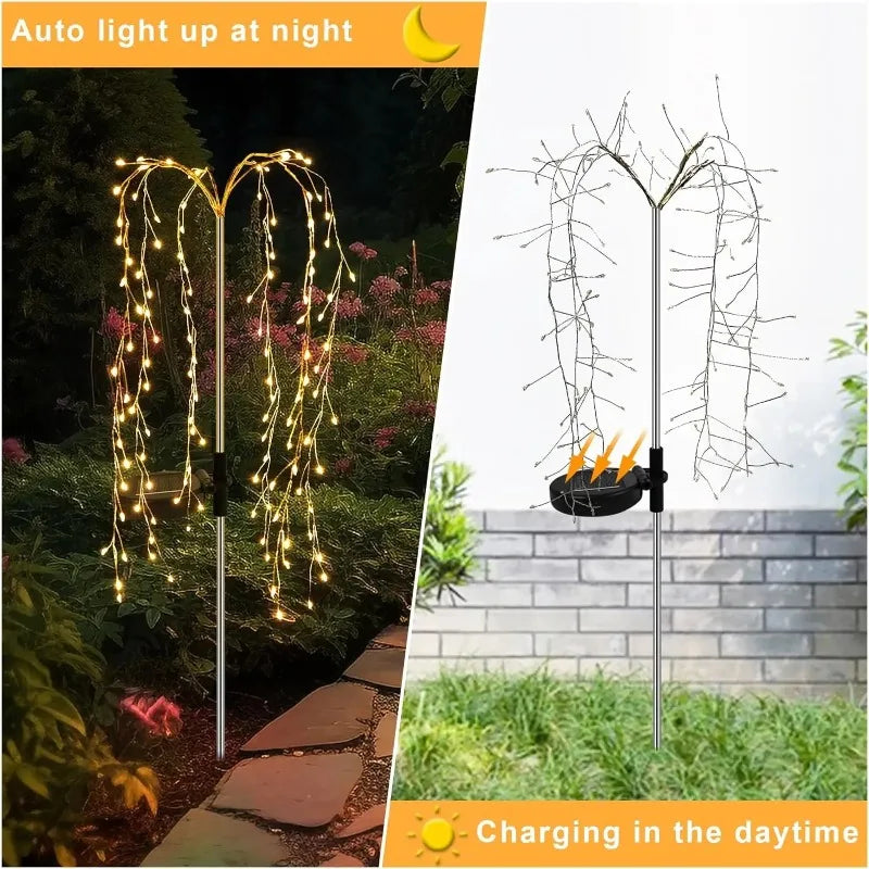 Outdoor Waterproof Garden Decorations Suitable For Courtyard Walkways, Gardens, Lawns, Gatherings, Camping, Decorative Lights